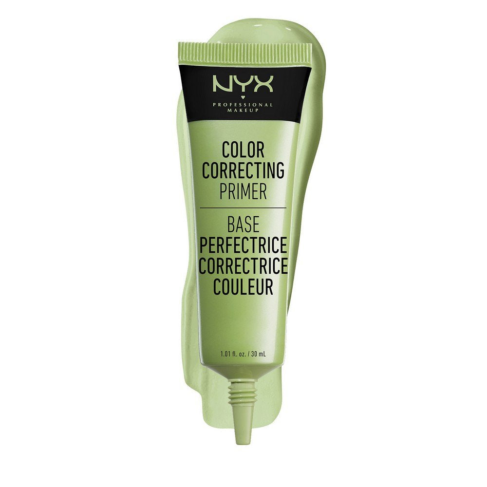 NYX Nyx cosmetics color correcting liquid primer green