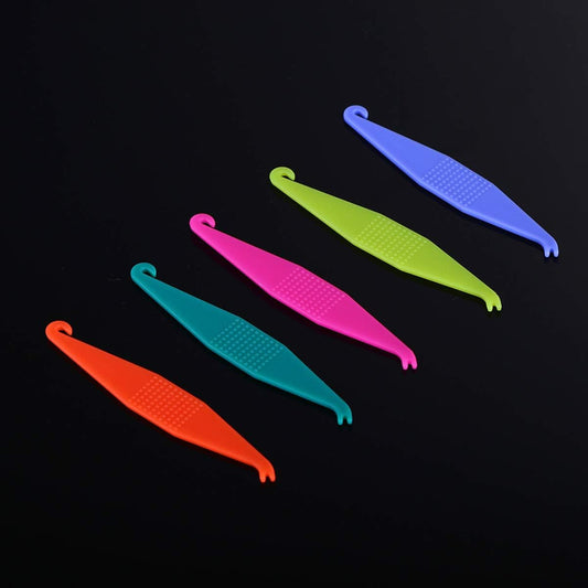 ROSENICE Dental Disposable Plastic Orthodontic Elastic Placers 10pcs(Assorted Color)