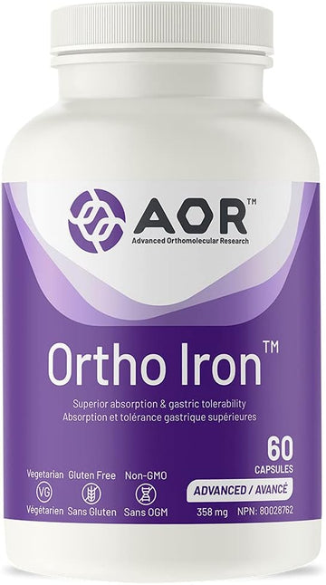 Aor, Ortho Iron, Supports Iron Absorption & Gastric Tolerability, Heal