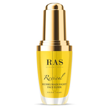 RAS LUXURY OILS Revival Rejuvenating Night Face Elixir Serum | 15