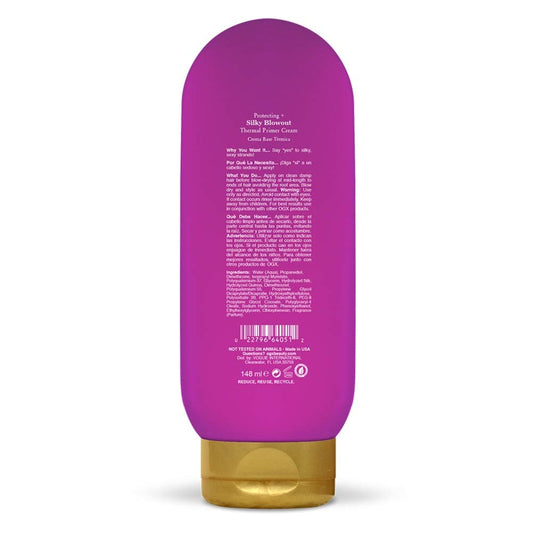 Ogx Protecting + Silk Blowout Thermal Primer Cream, 147 ml