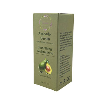 Avocado N Cream Serum for dry skin, makes skin smooth and hydrated all natutal ingredients with milk proteins