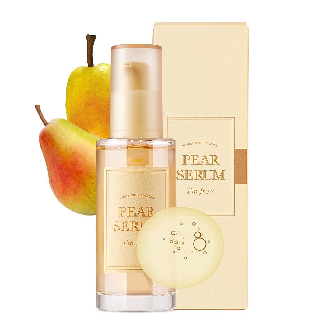 [I'm from] Pear Serum 1.69  , 83% Wild Pear Leaves, Soothes and Calms skin, Lightweight texture
