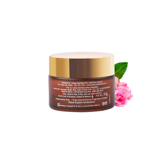 Lotus Professional Dermo Spa Bulgarian Rose Radiance and Renewal Night Creme, 50g