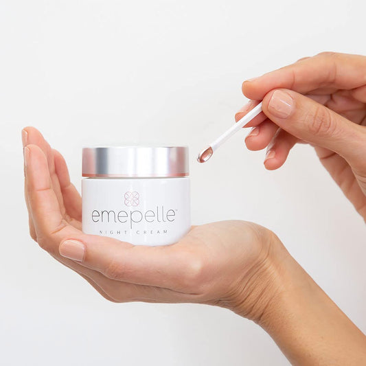 Emepelle Night Cream, Skin Repair Cream with MEP Technology, 1.7