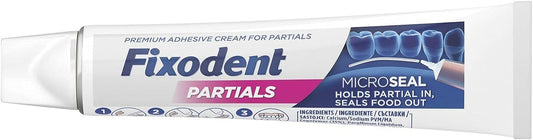 Fixodent Plus 0% Premium Denture Adhesive, 40 G