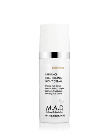 M.A.D Skincare Brightening Radiance Brightening Night Cream, 50g (1.7)