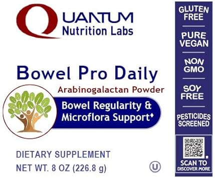 Quantum Bowel Pro Daily - Great-Tasting, Daily Prebiotic Pow