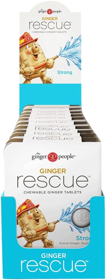 Ginger Rescue Chewable Tablets By The Ginger People  Drug Free Digest5.5 Ounces