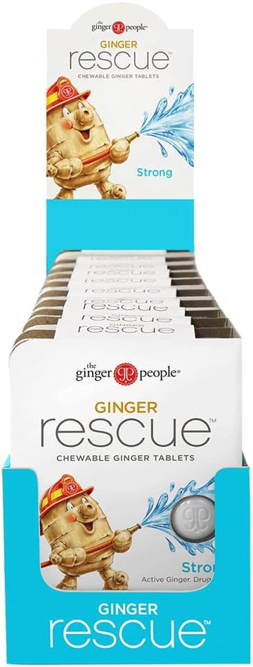 Ginger Rescue Chewable Tablets by The Ginger People ? Drug Free Digest5.5 Ounces