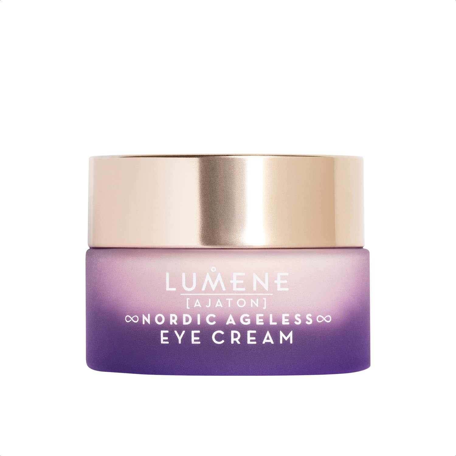 Lumene Ajaton Nordic Ageless Eye Cream - Anti Aging Eye Cream Reduces Fine Lines and Wrinkles - Antioxidant Formula Nurtures & Moisturizes Under Eye Area - Skin Firming Dark Circle Eye Cream (15ml)