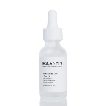 ROLANYIN Niacinamide 10% + Zinc 1% Serum for Oil Control and Acne Treatment