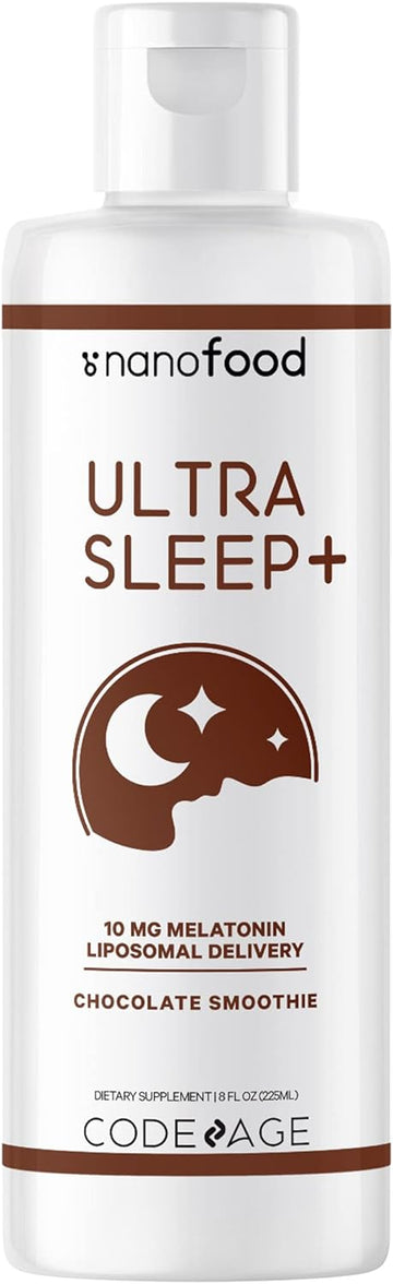 Codeage Liposomal Ultra Sleep + Liquid Melatonin Supplement for Adults