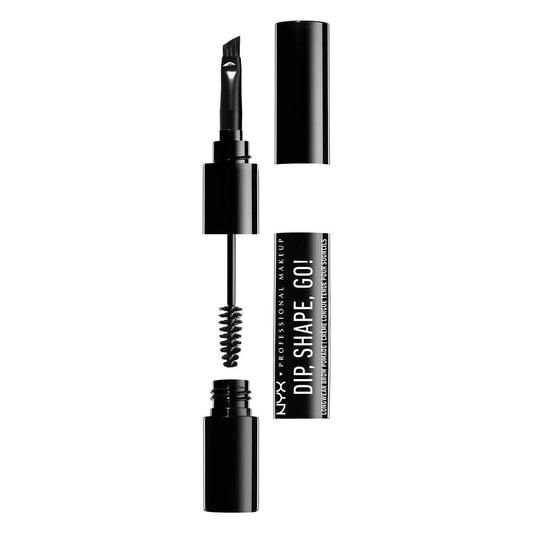 NYX PROFESSIONAL MAKEUP Dip, Shape, Go! Longwear Eyebrow Kit - Black