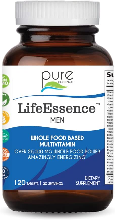 Pure Essence Labs Lifeessence Mens Formula - World'S Most Energetic Mu