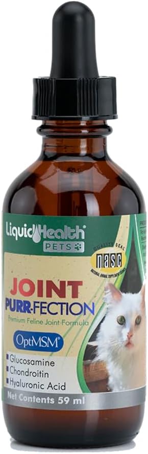 LIQUIDHEALTH 2.3 Oz Liquid Cat Glucosamine Joint Purr-Fectio