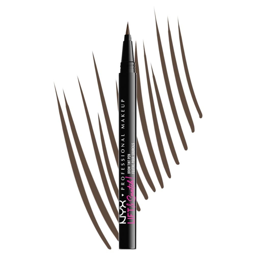 NYX PROFESSIONAL MAKEUP Lift & Snatch Brow Tint Pen, Ash Brown