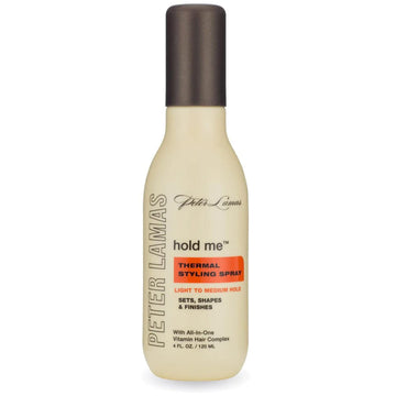 Peter Lamas Hold Me Thermal Hair Styling Spray | Provides Heat Protection, All Day Hold | Fast Drying, Long Lasting, Non-Sticky Setting, Shaping, and Finishing Spray | Vegan, Paraben and Sulfate-Free