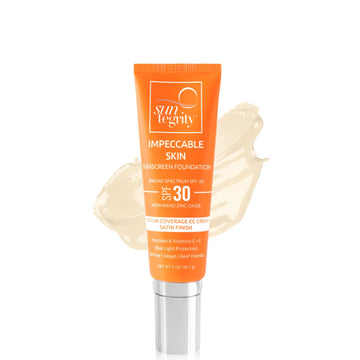 Suntegrity Impeccable Skin - Tinted Sunscreen, Broad Spectrum SPF 30 (Ivory) - 2