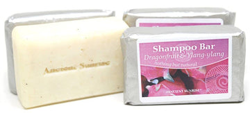 Ancient Sunrise Shampoo Bar with Dragon Fruit and Ylang Ylang - high in vitamins A, B and C promotes shine and strength to repair damaged hair