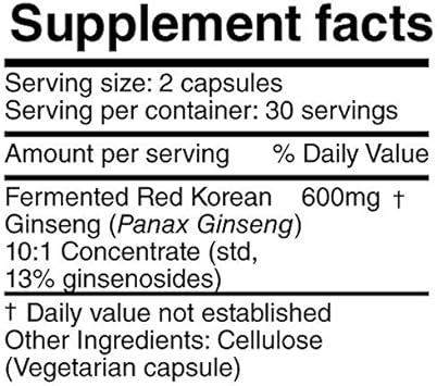 herbolab Korean Red Ginseng Fermented 10:1 (13% ginsenosides