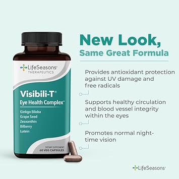 LifeSeasons - Visibili-T - Eye Health Vision Supplement - Supports Eye