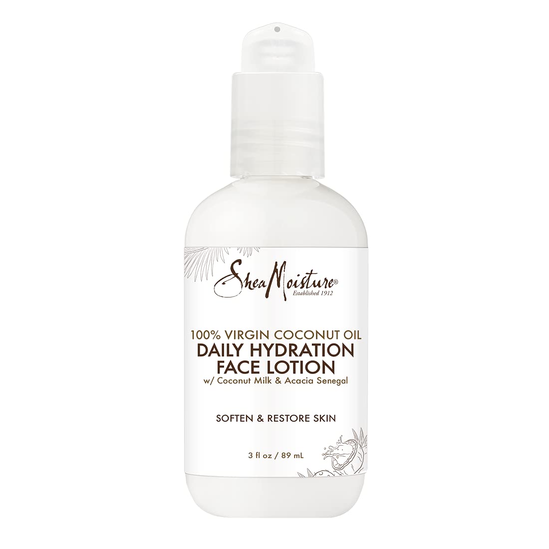 Sheamoisture Daily Hydration Face Lotion for All Skin Types 100% Virgin Coconut Oil for Daily Hydration 3