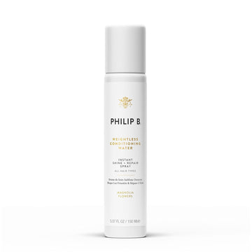 PHILIP B Weightless Conditioning Water, Magnolia Flower, 5.07 oz. (150 ml) | Adds Smoothness, Fullness and Shine