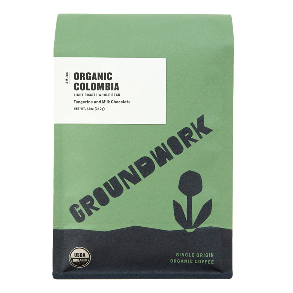 GROUNDWORK COFFEE CO Organic Colombia Coffee