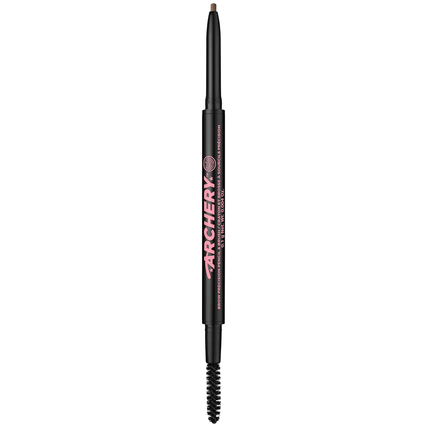 Soap & Glory Archery Brow Precision Pencil & Brush in Brown - Eyebrow Pencil for Shaping + Defining Eyebrows - Eye Brow Brush & Pencil For Full Brows (1 count)