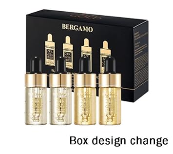 Bergamo / Luxury Gold Collagen & Caviar Wrinkle Care Repair Ampoule Set 13 4ea /Korean Cosmetics