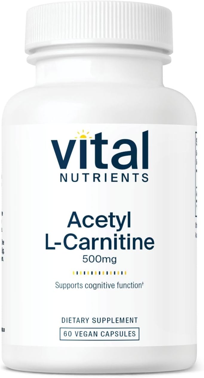 Vital Nutrients - Acetyl L-Carnitine - Supports Normal Brain Function