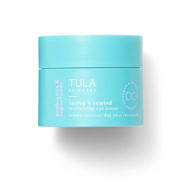 TULA Skin Care Revive & Rewind Revitalizing Eye Cream, 0.5 . - Smooth Fine Lines, Dark Circles & Puffiness