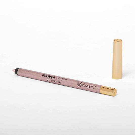 bh Cosmetics, Waterproof Eyeliner, Power Pencil, Pencil Liner, Shimmer Pearl, 0.4