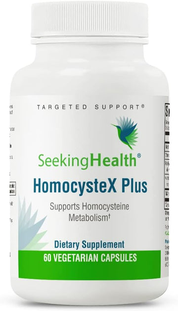 Seeking Health HomocysteX Plus, Active B Complex Vitamin Supplement to