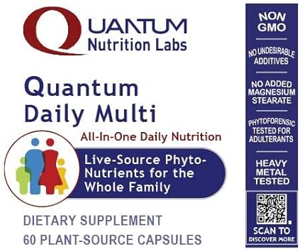 Quantum Daily Multi - All-in-One Daily Multivitamin For The Whole Fami