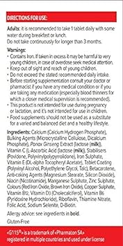 Potter's Herbals Panax Plus | Panax Ginseng G115 | Plus Vitamin D3 | S