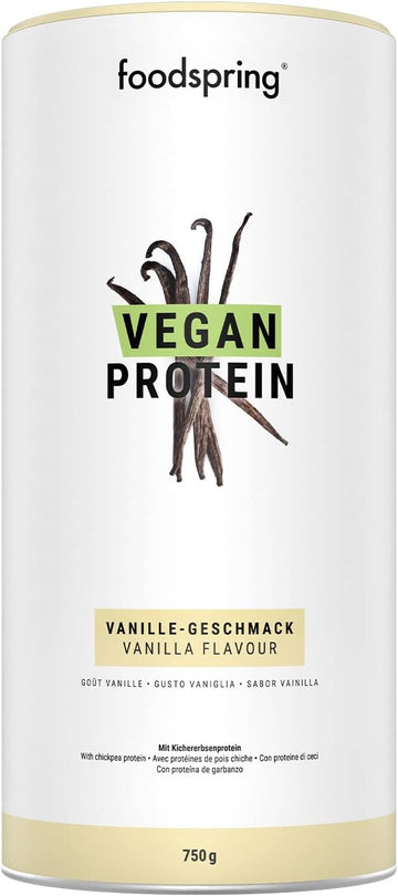 foodspring Vegan Protein Vanilla - 21g Protein per Shake to Build Musc100 Grams