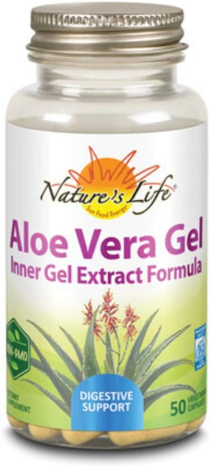 Zand Aloe Vera Gel Herbal Supplements | 50 Count