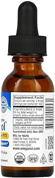 NORTH AMERICAN HERB & SPICE Oreganol P73-1 fl. oz. - Immune Support, O