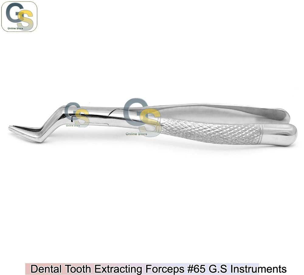 DENTAL EXTRACTING FORCEPS #65 G.S INSTRUMENTS