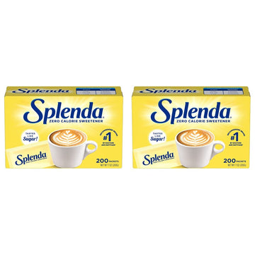 Splenda No Calorie Sweetener, 200 Count Packets (Pack of 2)