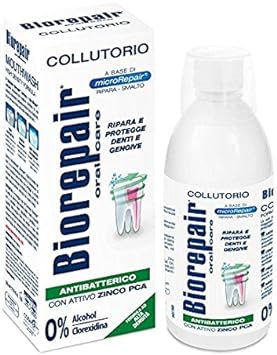 Biorepair: " Collutorio " Mouthwash 500/16.9 . - Pack of 4