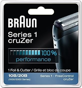Braun 10B/20B 1000/2000 Replacement Foil And Cutter Combo Pack