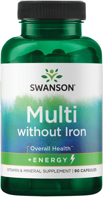 Swanson Active One Multivitamin Without Iron 90 Capsules