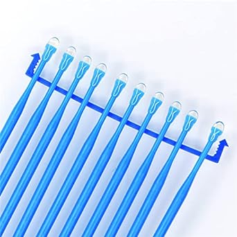 Tazrigo 20Pcs Dental Adhesive Tip Applicator Tooth Crown Por