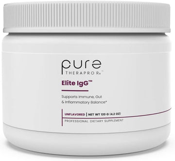 Pure Therapro Rx Elite Igg Immunoglobulin Supplement Powder, 60 Servin