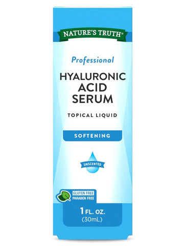 Natures Truth Natures Truth Professional Hyaluronic Acid Serum Softening Unsented, 1