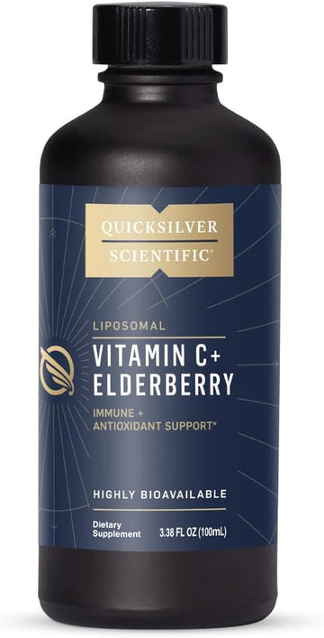 Quicksilver Scientific Liposomal Vitamin C + Elderberry - Liposomal Vi