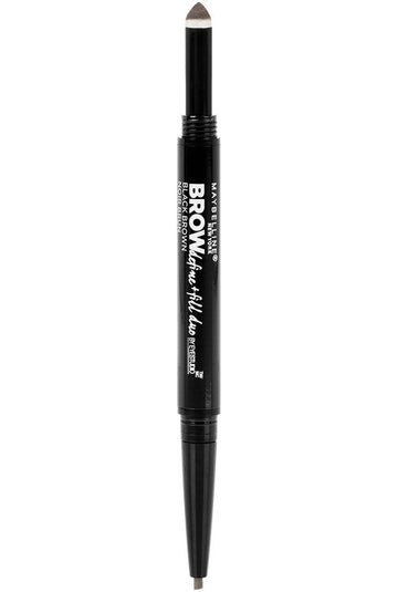 Maybelline New York Brow Define Plus Fill Duo Makeup, Black Brown, 0.021